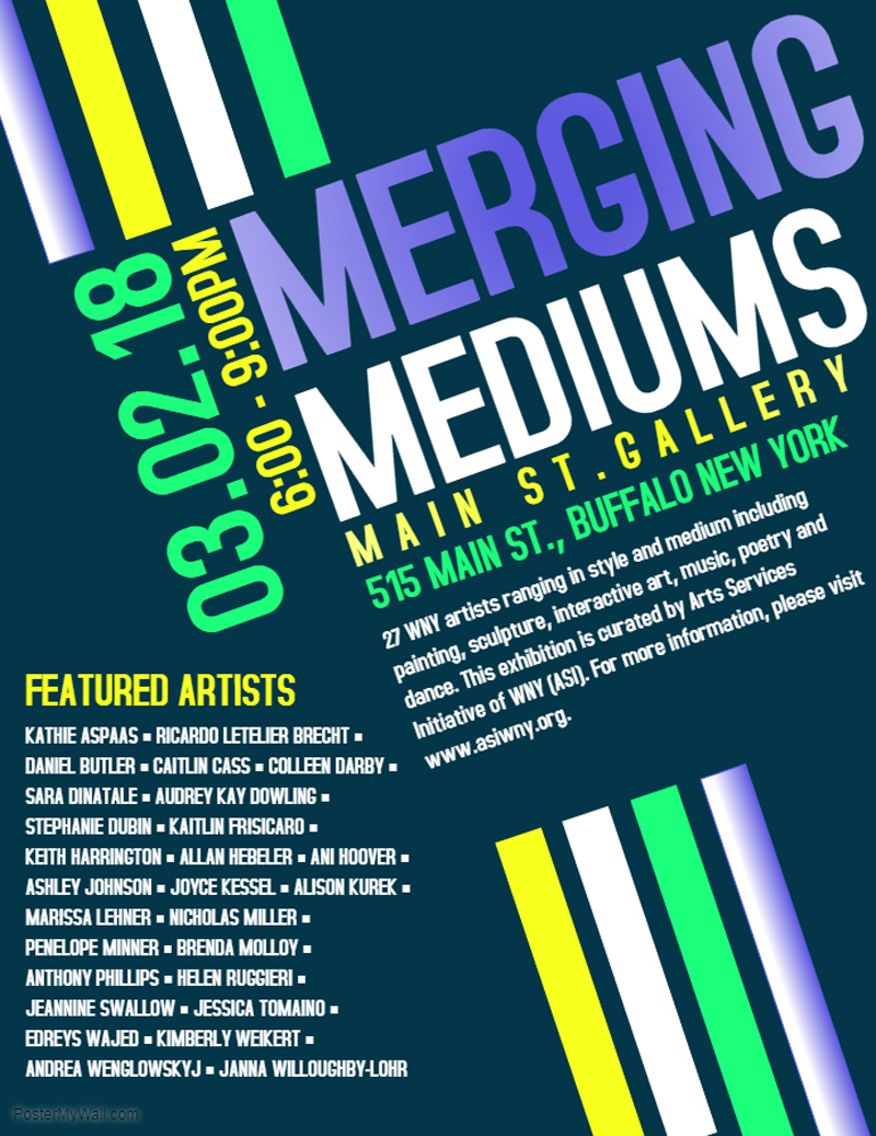 merging mediums buffalo